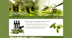 Desktop Screenshot of krethaioliveoil.com